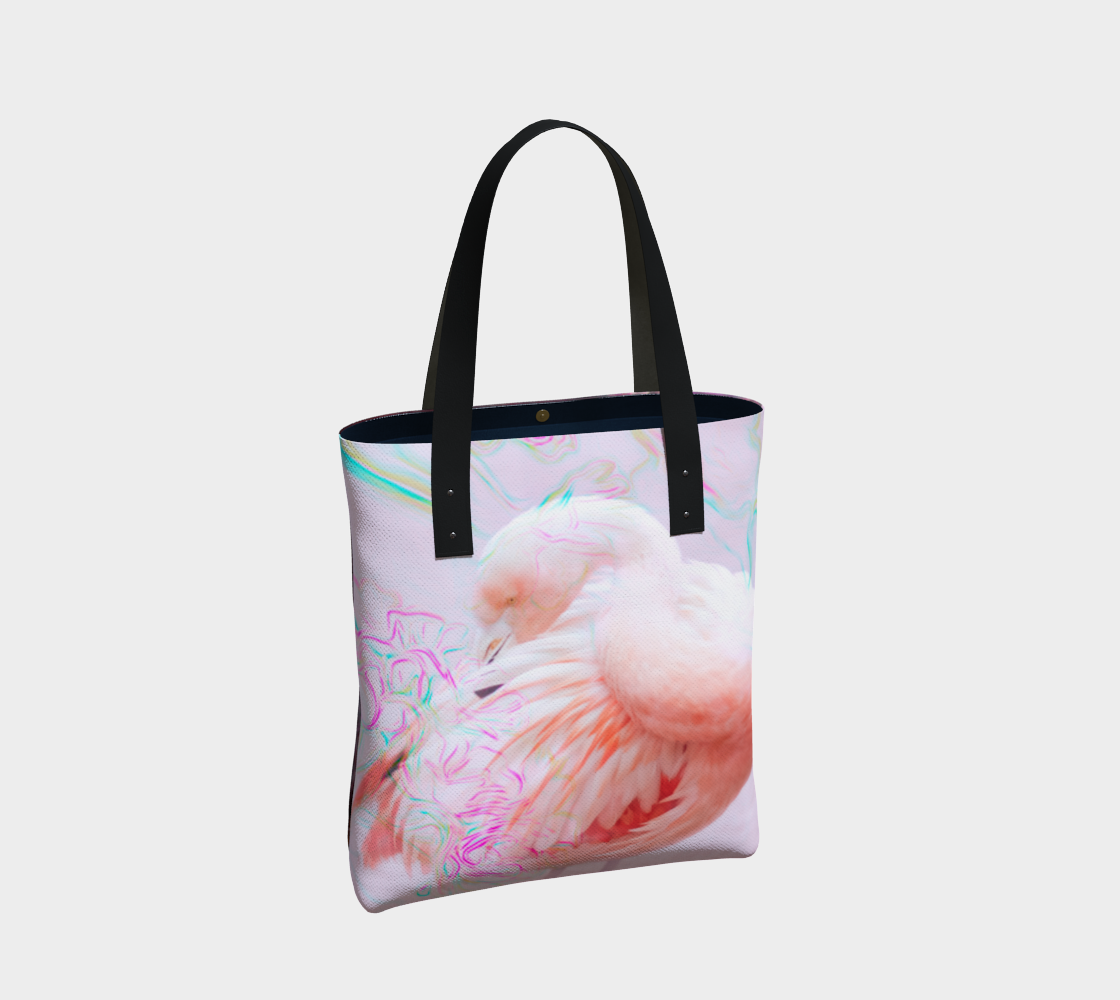 Peacock & Flamingo III