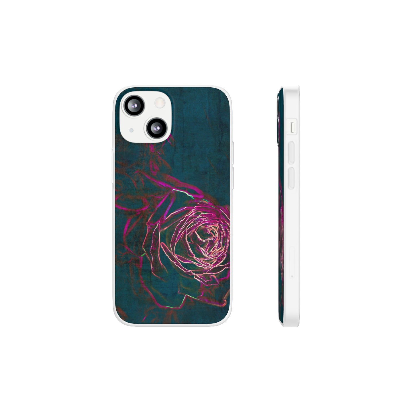 Electrified Rose Flexi Cases