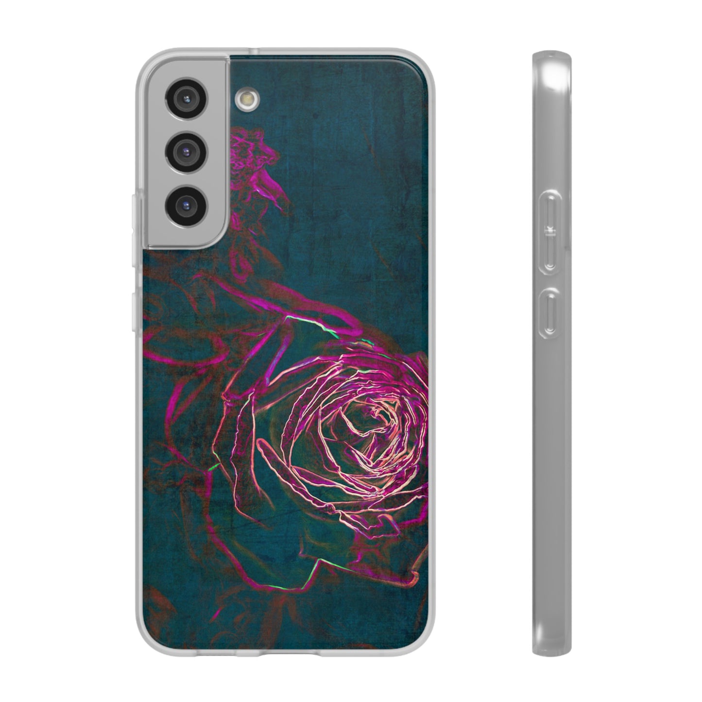 Electrified Rose Flexi Cases