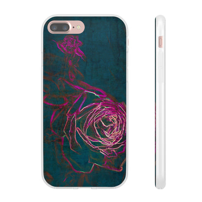 Electrified Rose Flexi Cases