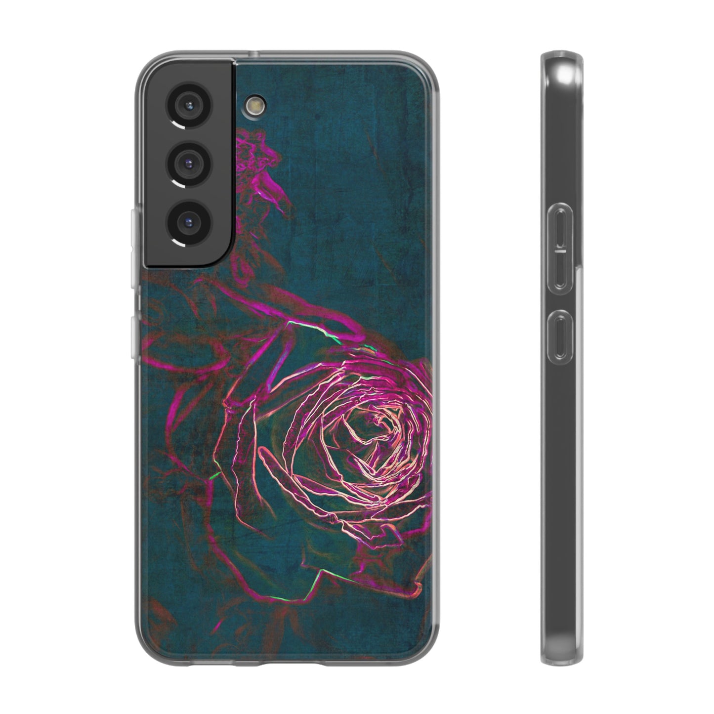 Electrified Rose Flexi Cases