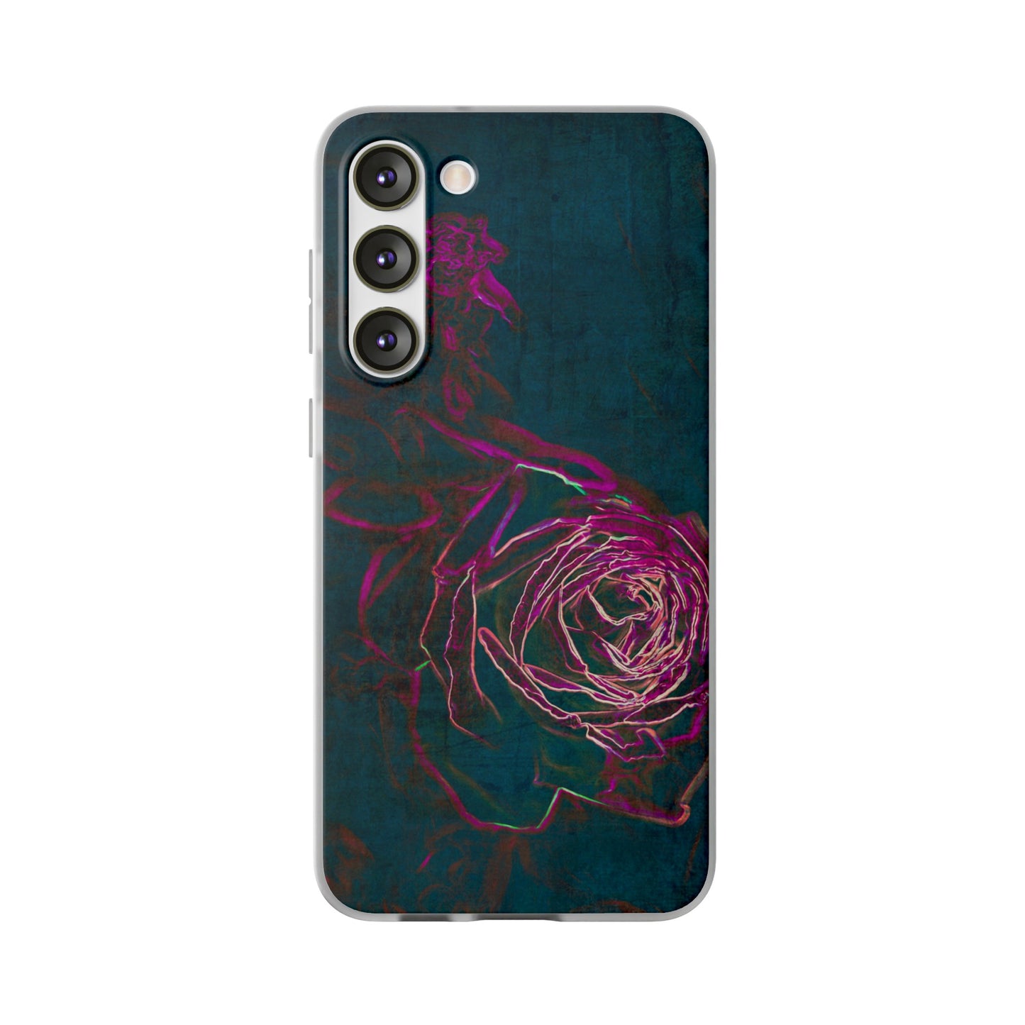 Electrified Rose Flexi Cases