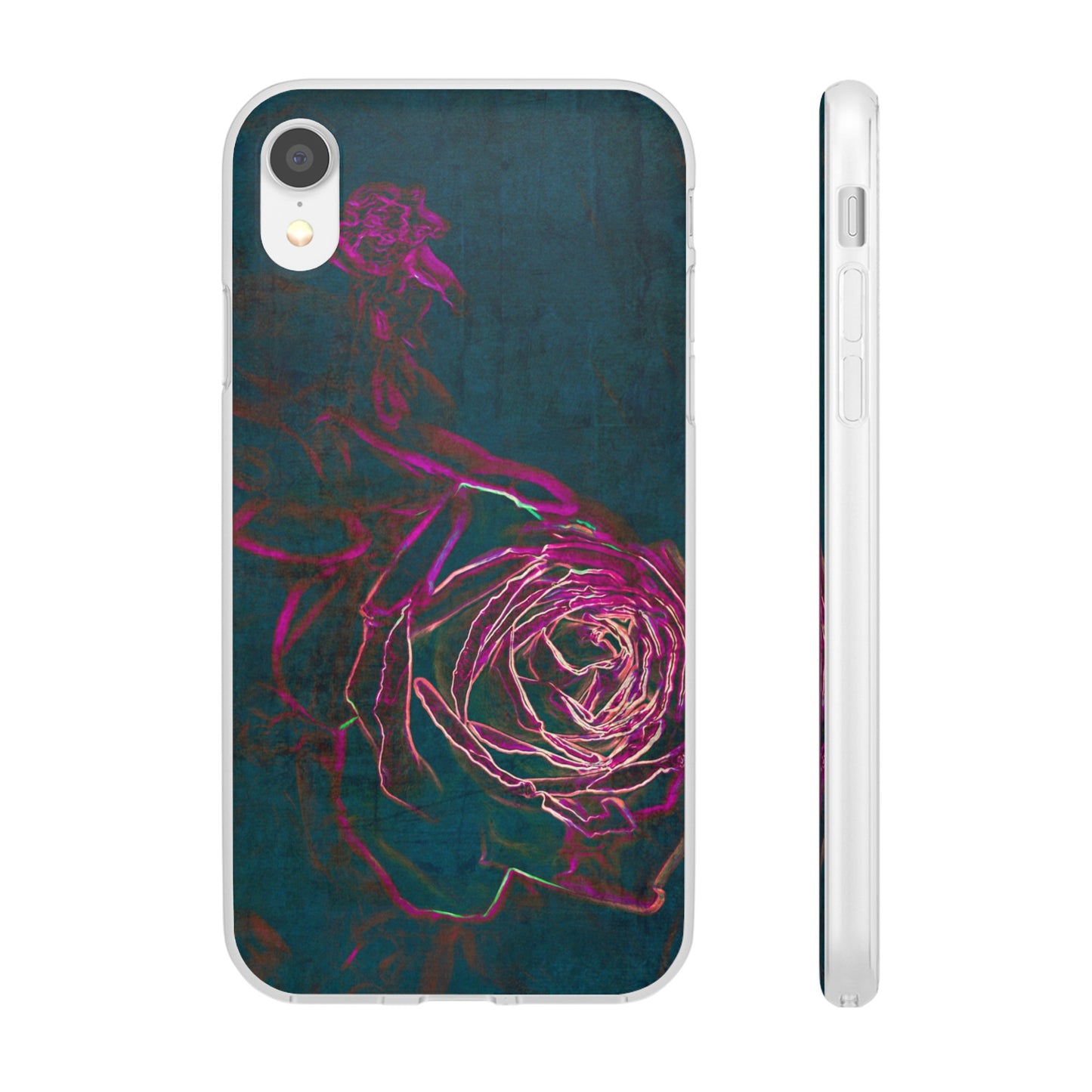 Electrified Rose Flexi Cases