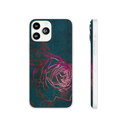 Electrified Rose Flexi Cases