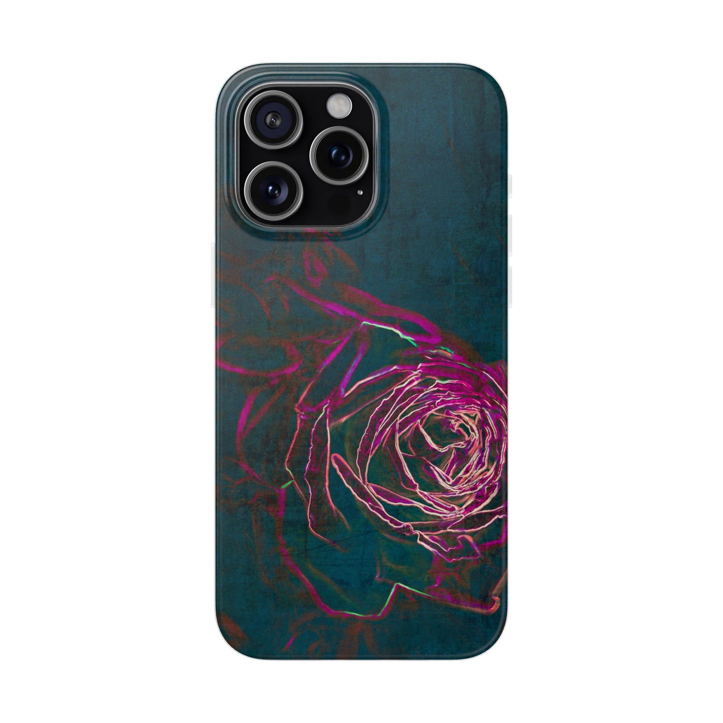 Electrified Rose Flexi Cases