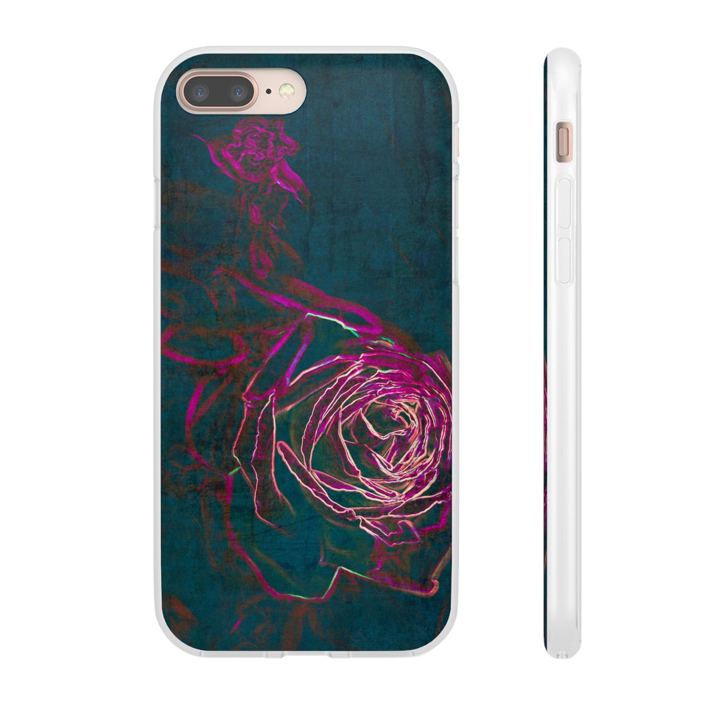 Electrified Rose Flexi Cases