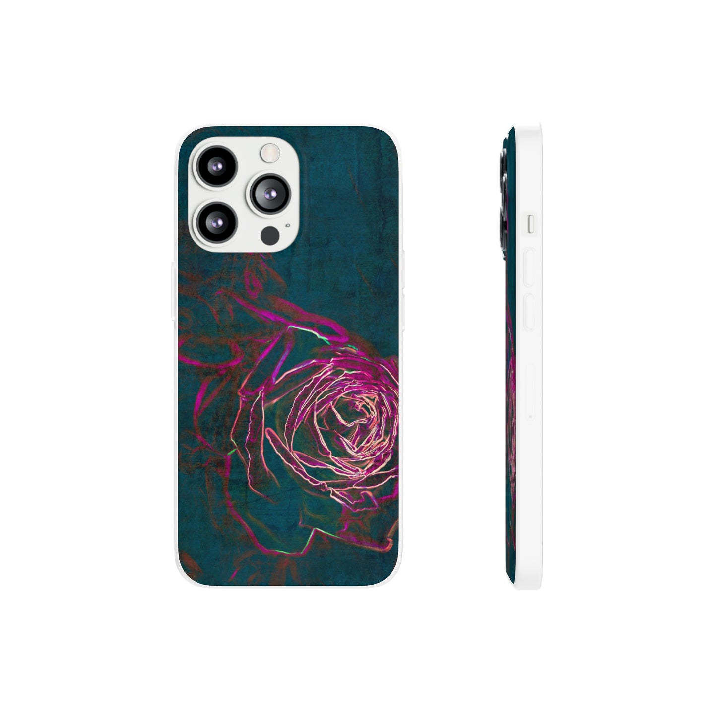 Electrified Rose Flexi Cases