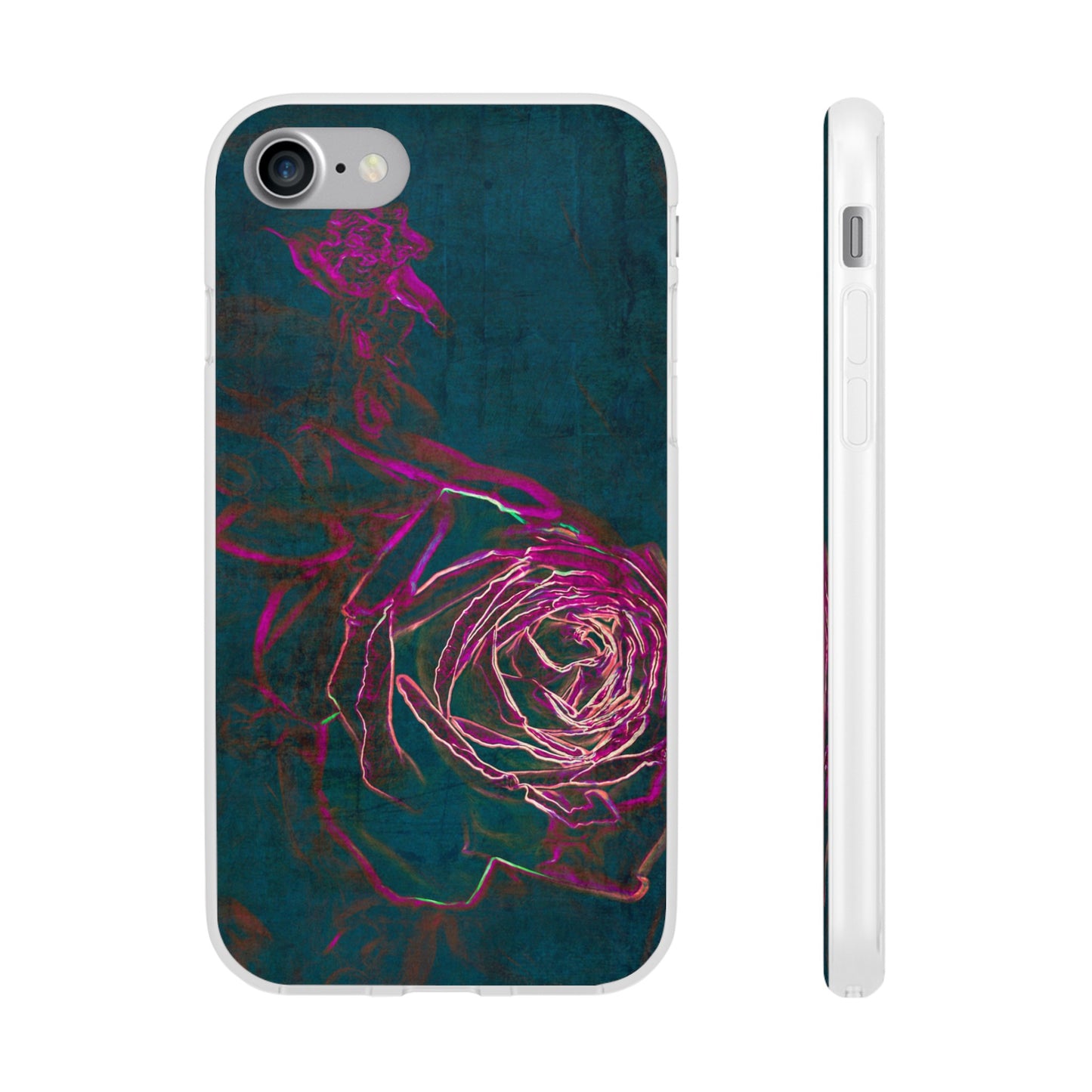 Electrified Rose Flexi Cases