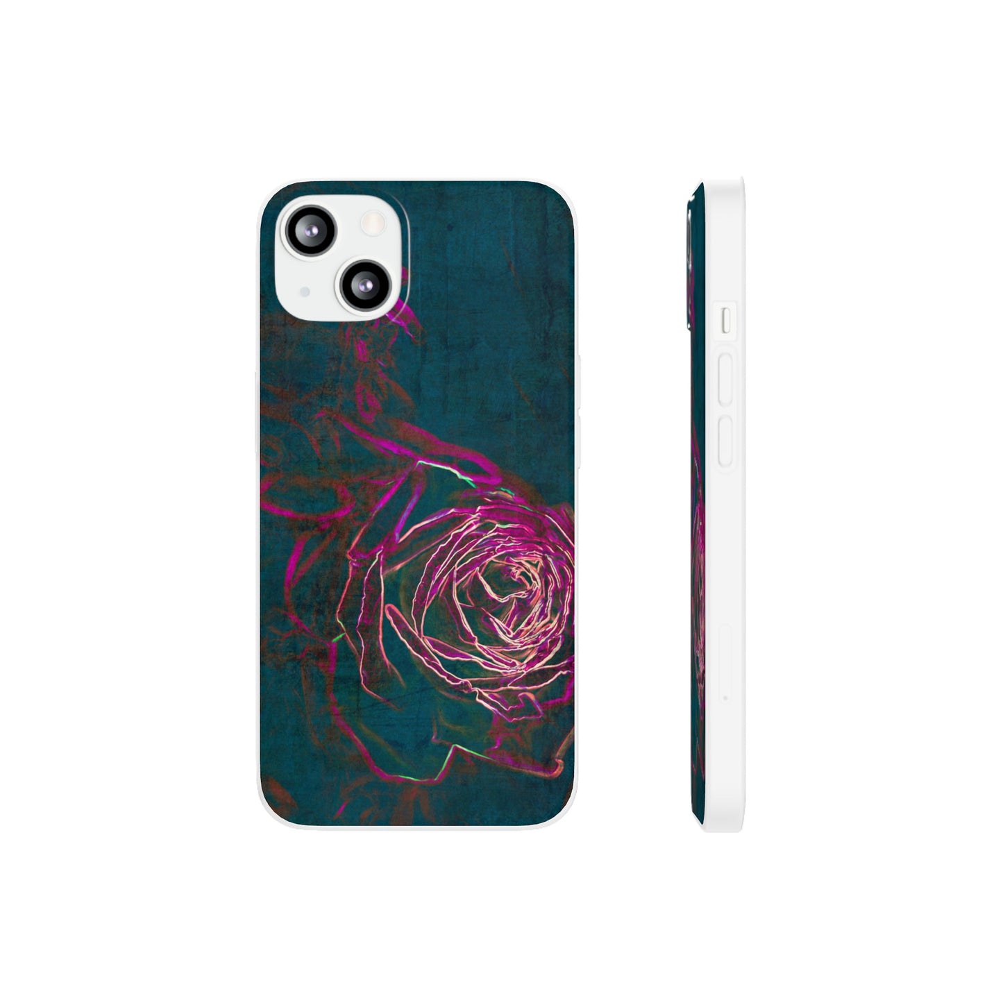 Electrified Rose Flexi Cases