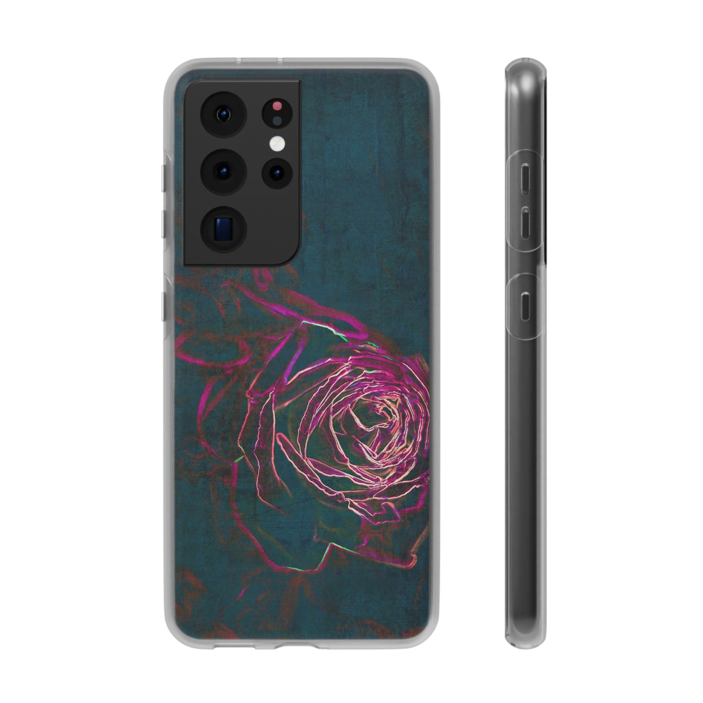 Electrified Rose Flexi Cases