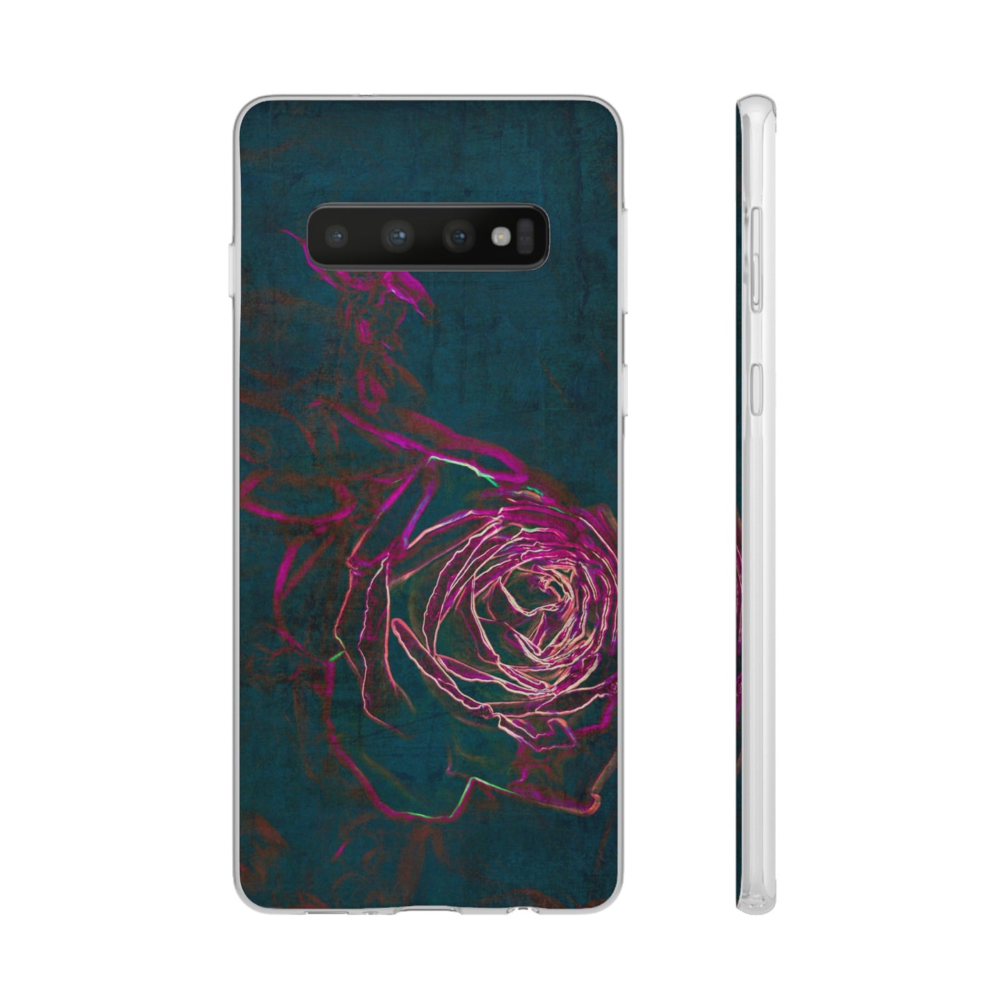 Electrified Rose Flexi Cases