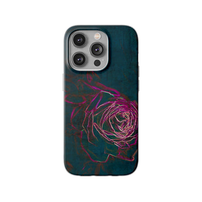 Electrified Rose Flexi Cases