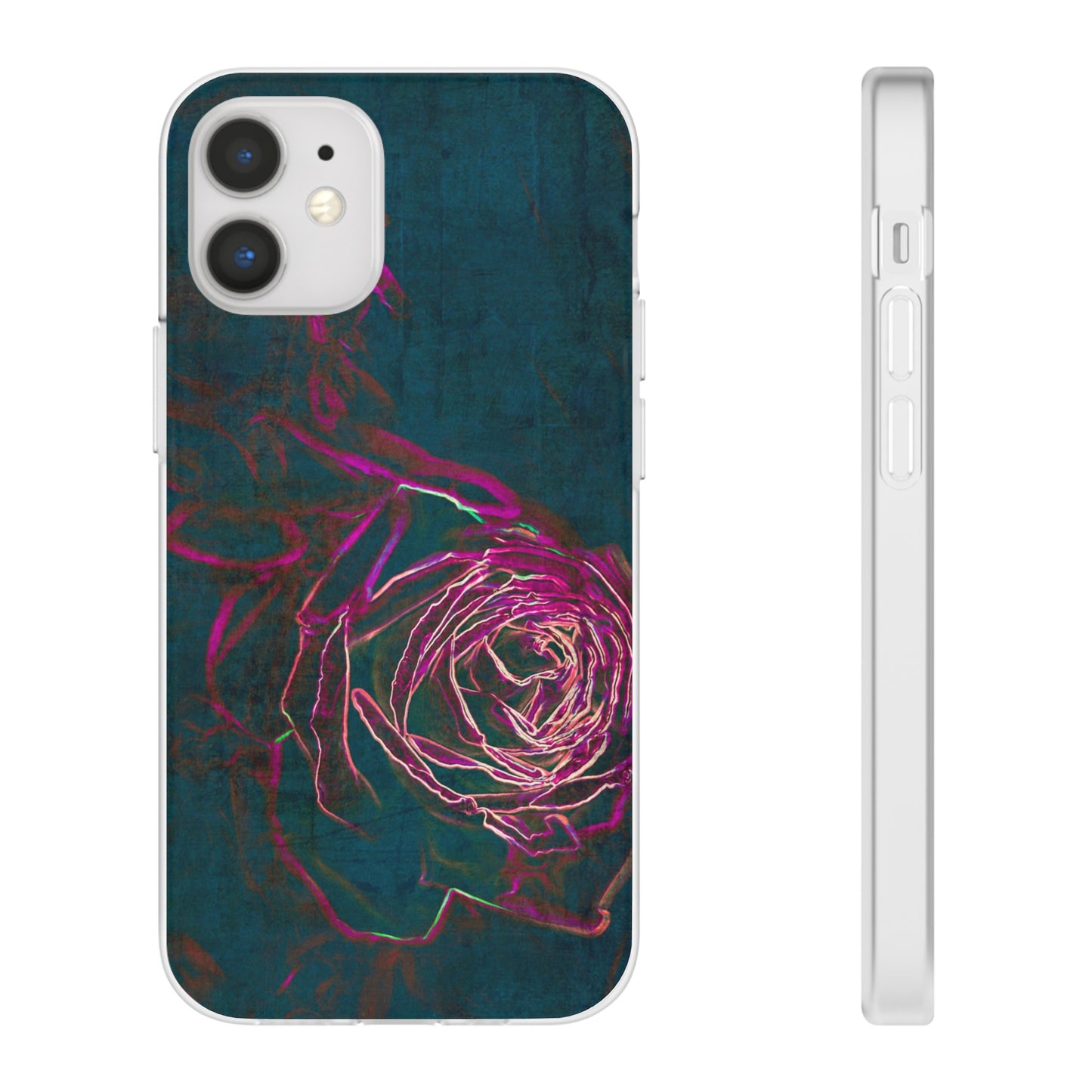 Electrified Rose Flexi Cases